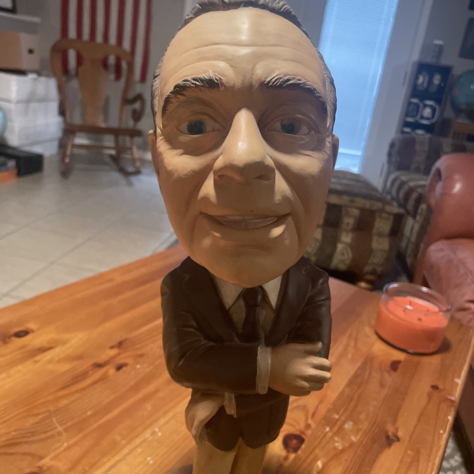 1975 ESCO Jack Benny Chalkware Statue
