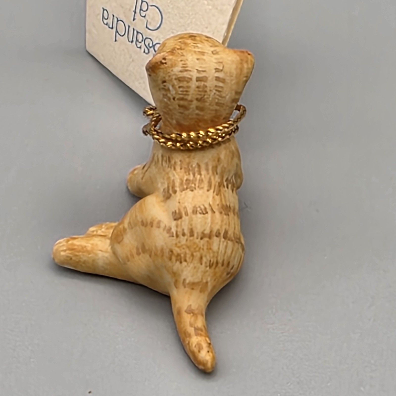 1979 Holly Hobbie Orange Tabby Cat Casandra Porcelain Figurine Miniature