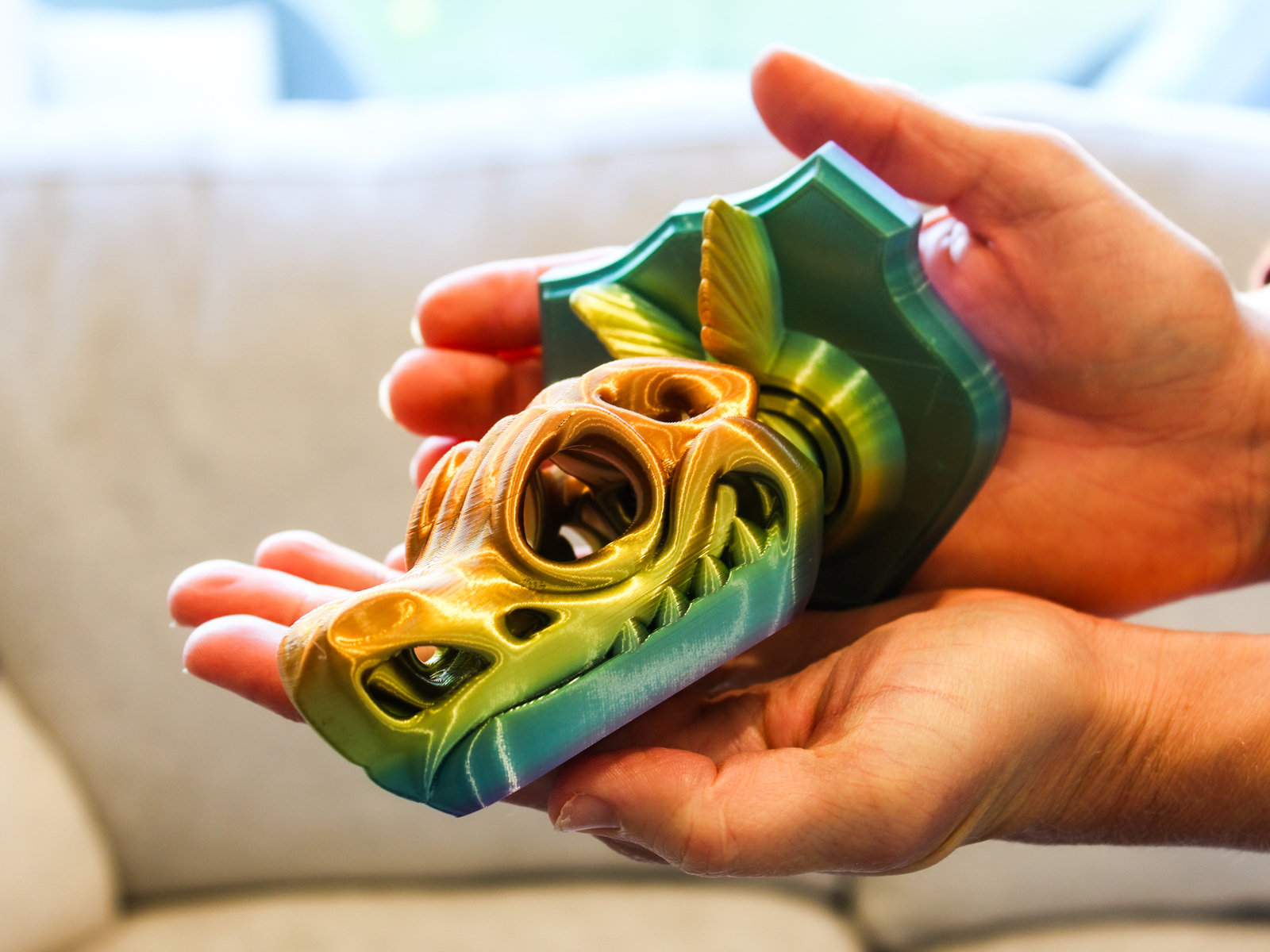 Stegosaurus Skeleton 3D Printed – Detailed Dinosaur Fossil Decor