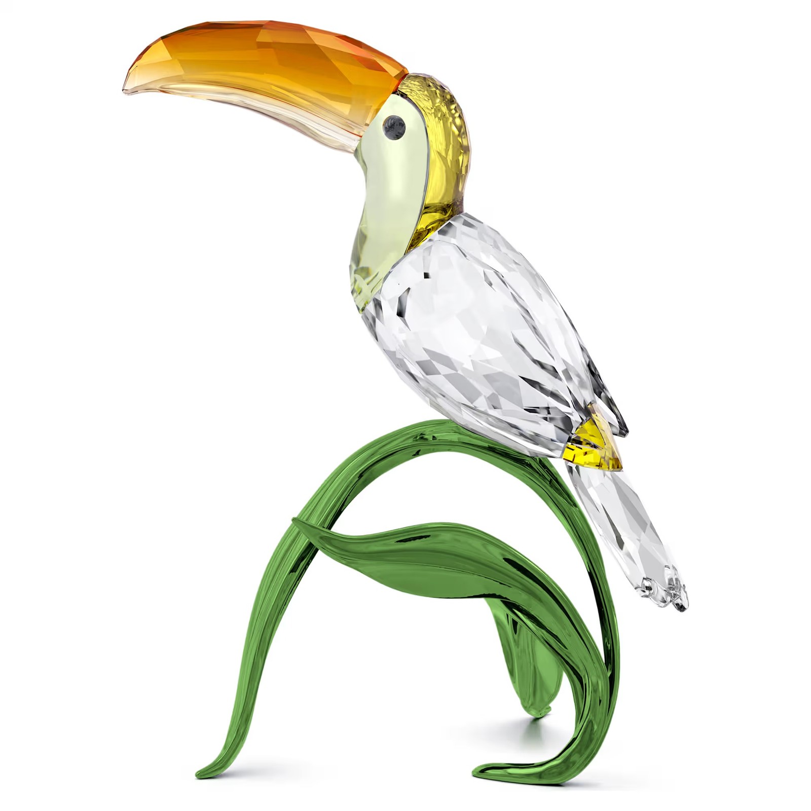 Swarovski Crystal Idyllia Toucan Figurine Decoration, Multicolored, 5693142