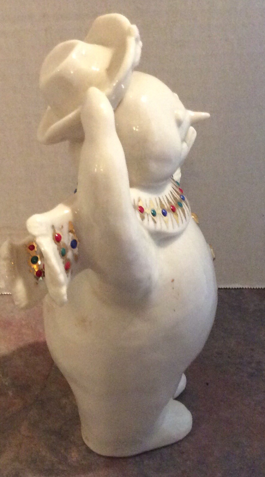 Lenox Classic Santa Claus Figurine & Lenox China Jewel Snowman MIB