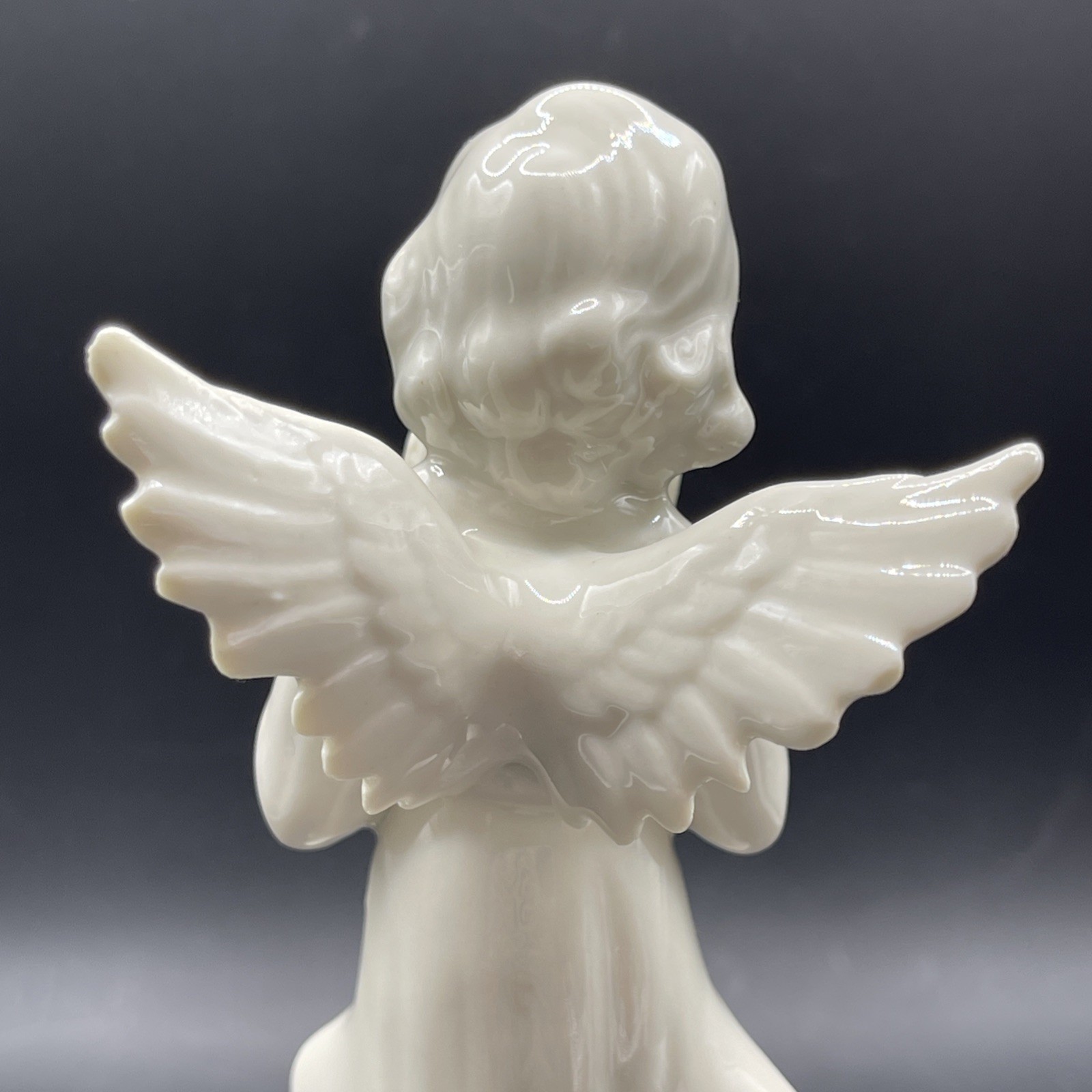 Pair of Karl-Heinz Klette Dresden Porcelain Conductor Angel