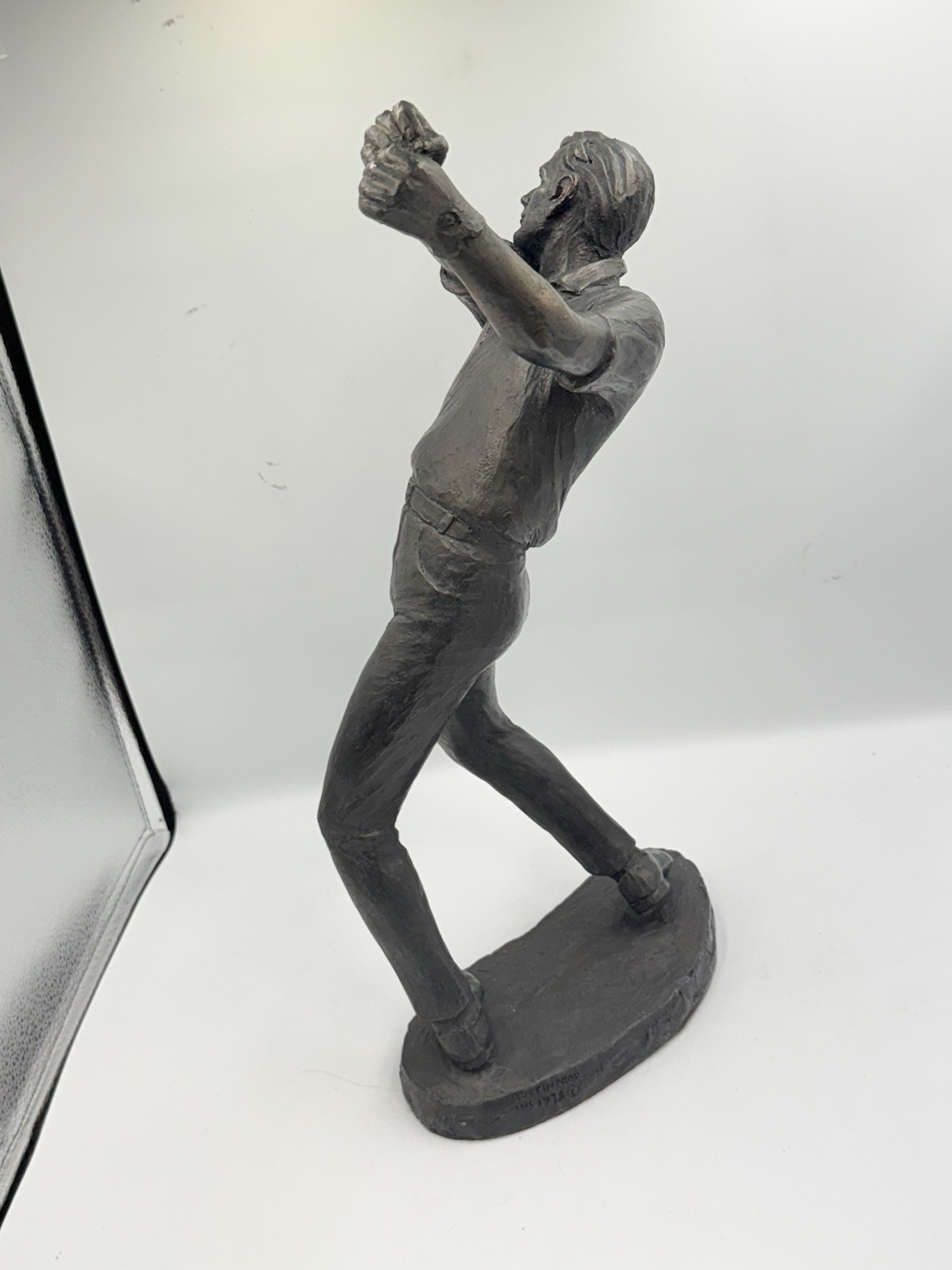 Vintage 1978 Austin Arnold Palmer Golf Sculpture 9 X 19