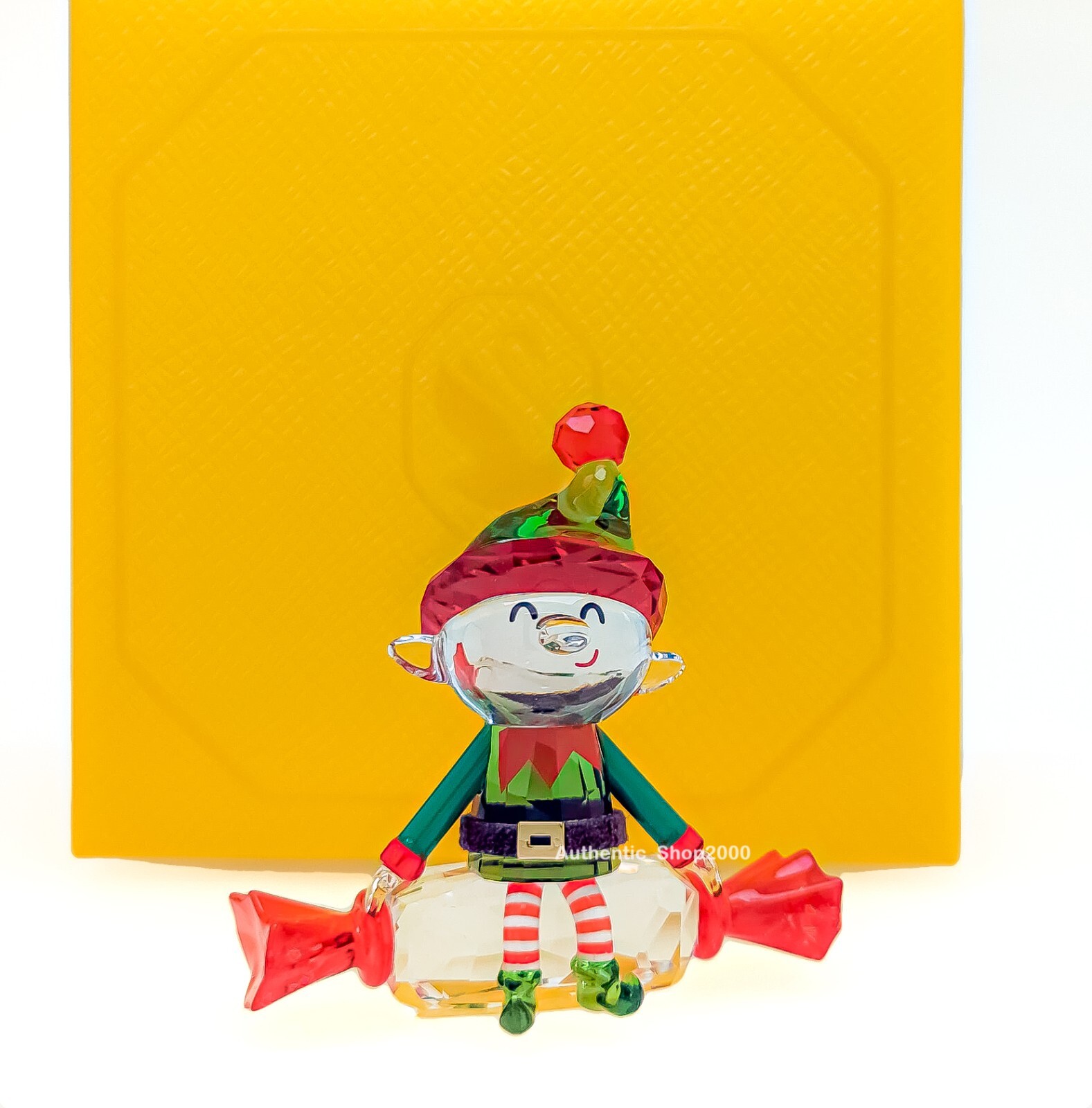 New 100% SWAROVSKI Holiday Cheers Dulcis Elf Christmas Deco Figurine 5655435