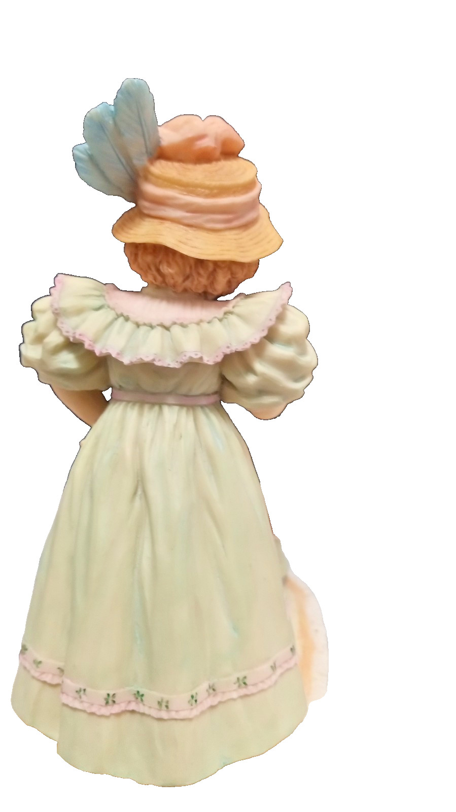 “Under the Mistletoe” Maud Humphrey Bogart figurine 5 1/2 in. resin