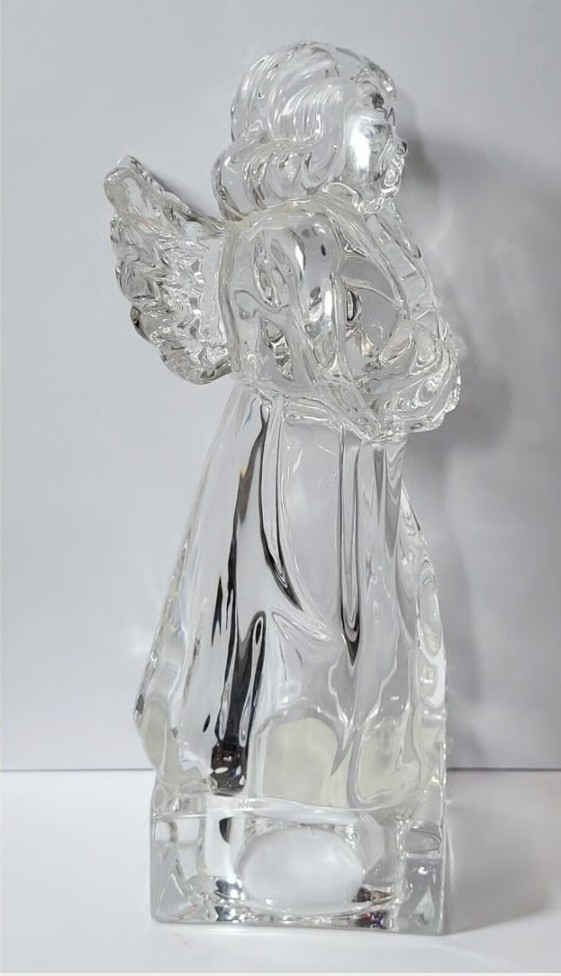 Mikasa Herald Collection Angelic Violin Full Lead Crystal Figurine Germany