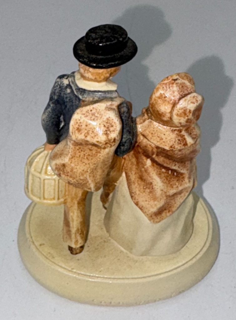 Sebastian Miniatures Home From The Sea Figurine Vintage Couple