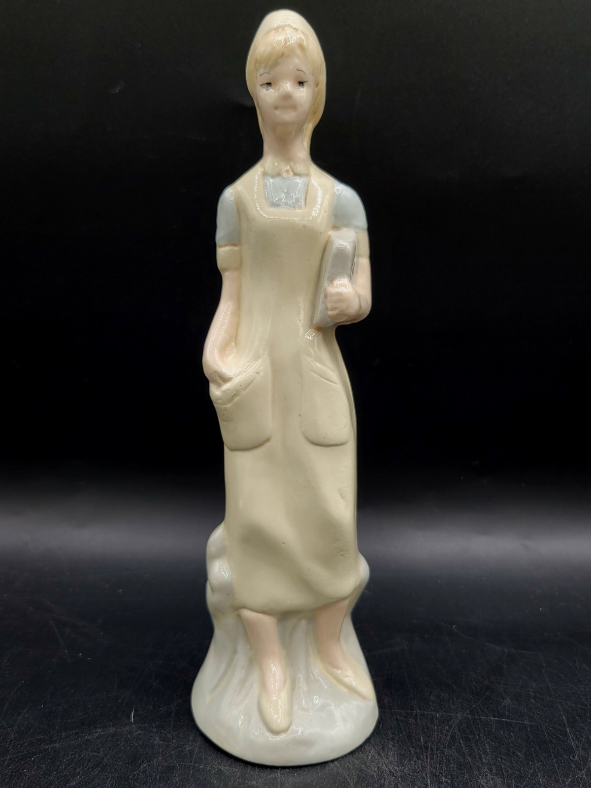 Vintage Porcelain “The Nurse With Charts” Figurine 8″