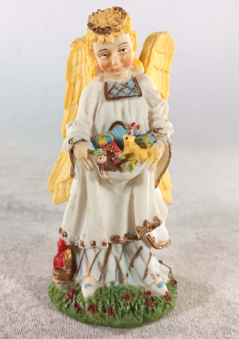 International Santa Claus Christkindl Angel Figurine Germany SC08 Vintage 1992