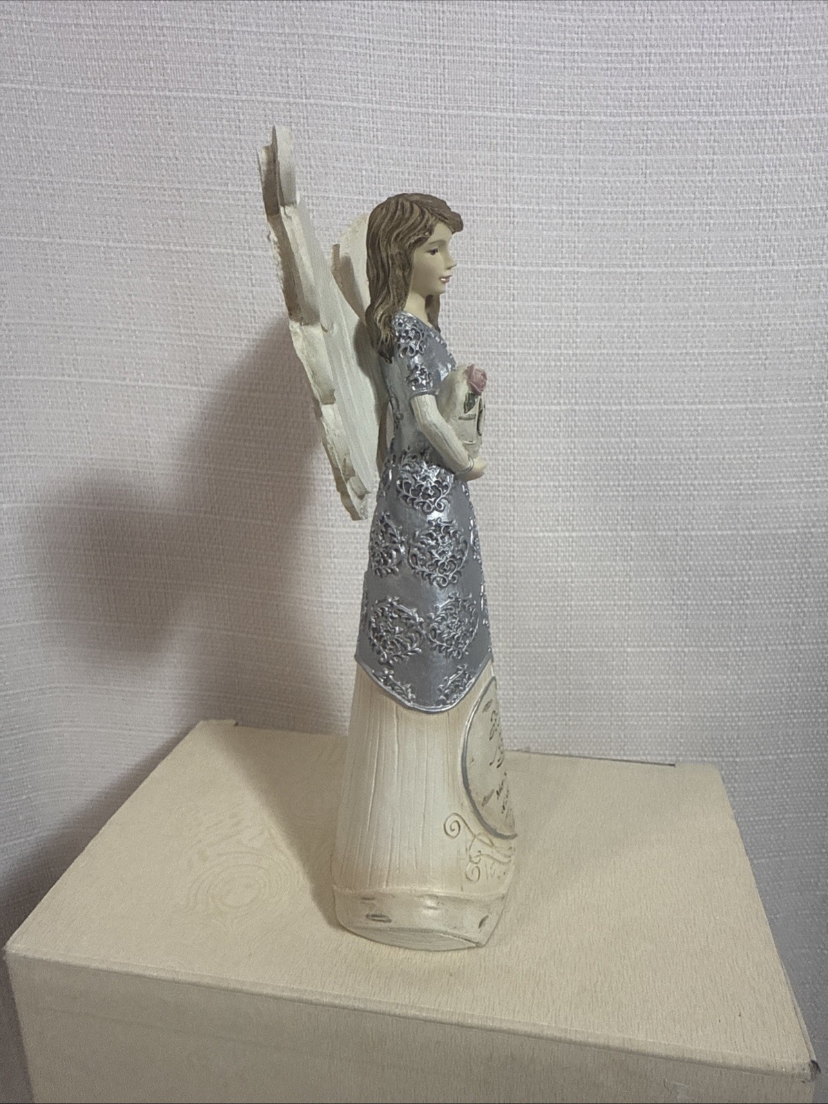 Elements Guardian Angel Figurine 60th Birthday Celebration Birchwood Accents