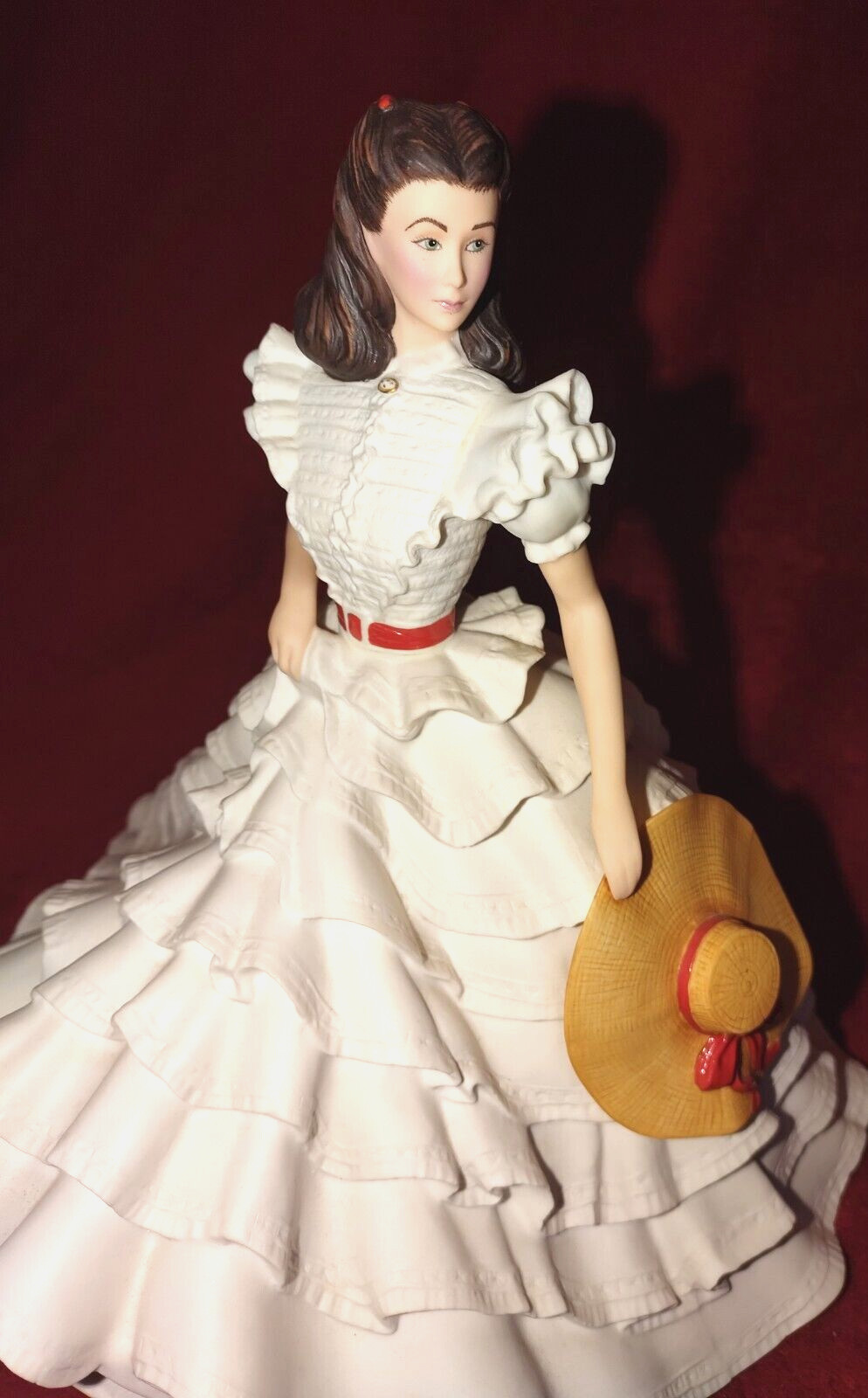 Franklin Mint Gone With The Wind 1987 Vivian Leigh As Scarlett O’Hara BOX READ