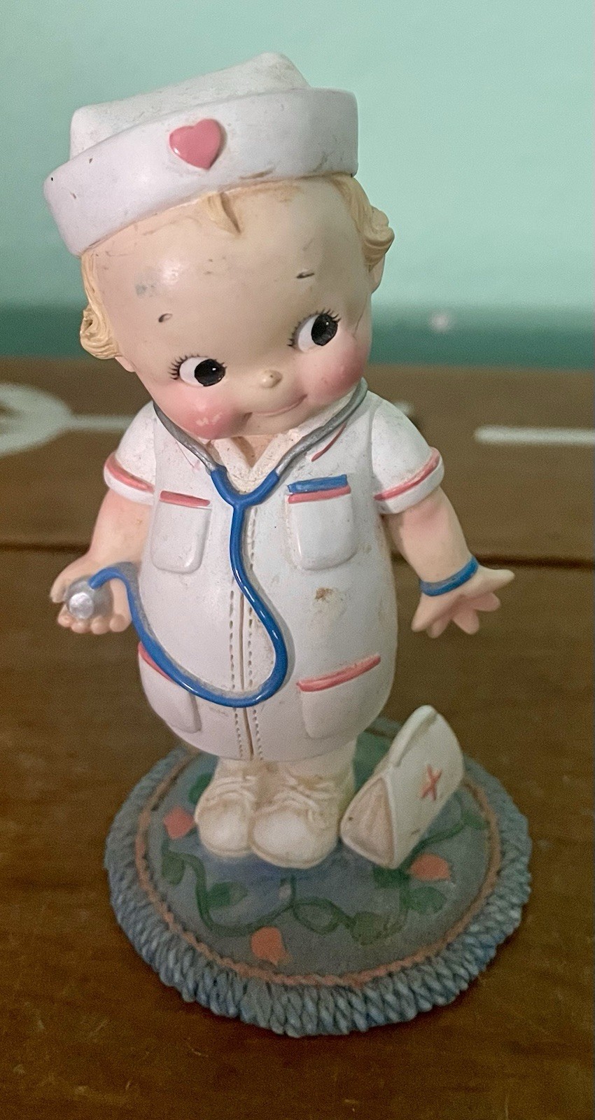 Healing Hearts Collection Kewpie Nurse Angel Of Mercy Figurine 3 3/4 Inches Tall
