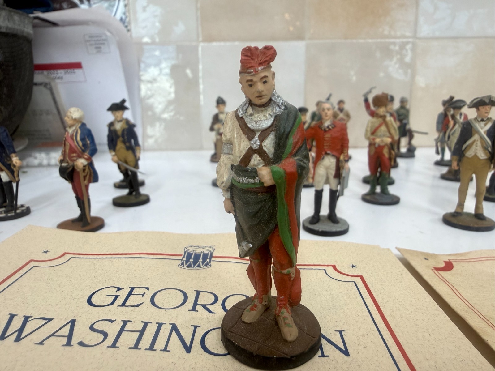 Franklin Mint “The Fighting Men of the American Revolution” Complete set of 25