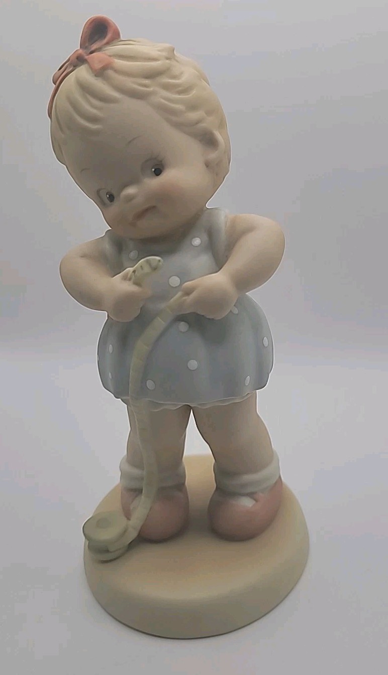 VINTAGE 1990 Enesco Pull Yourself Together Girls Waists Are In 5 1/2″ by 2 1/2″