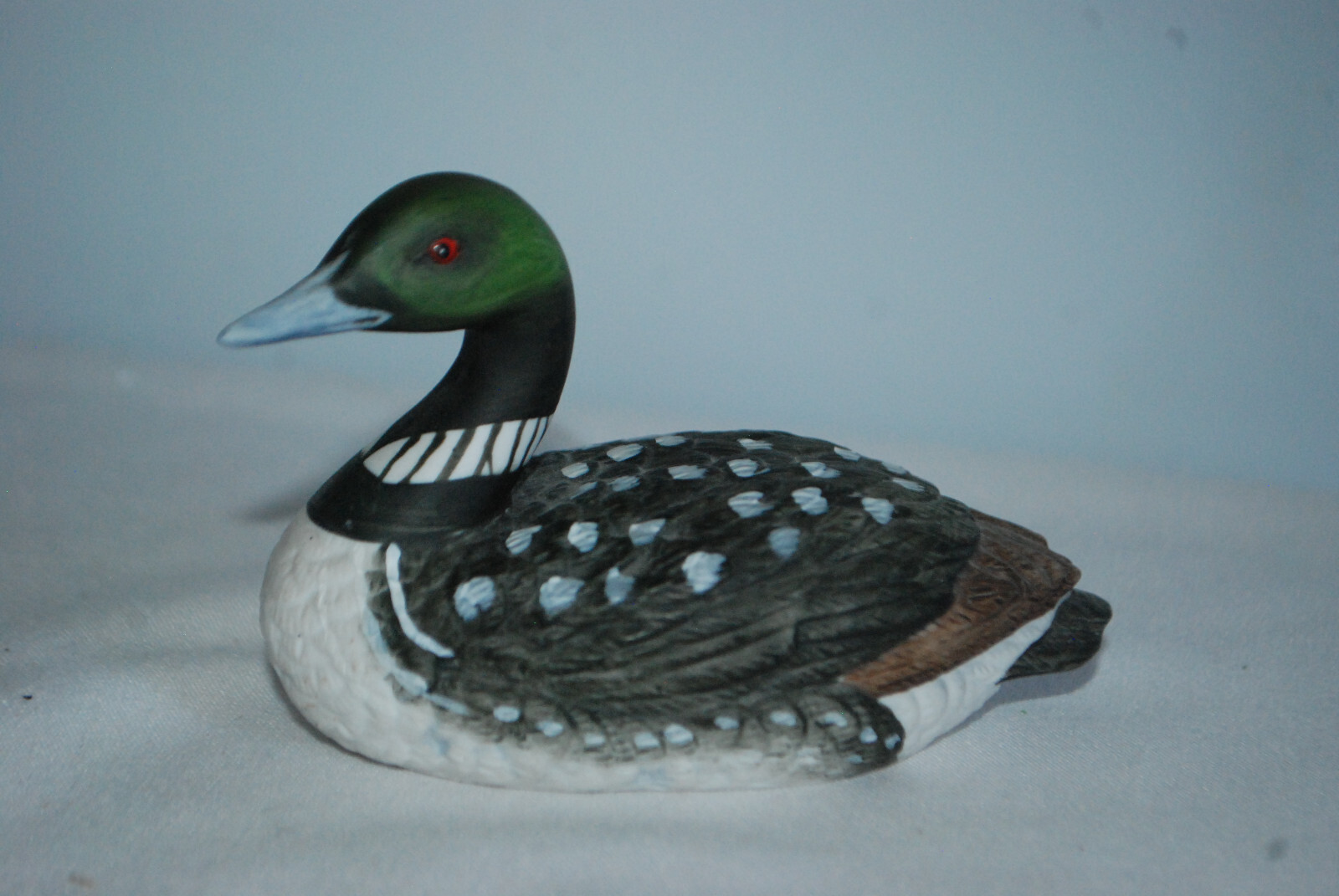 Vtg Lefton Loon Figurine “American Decoy” Tomoyuki Toda Hand Painted 1983