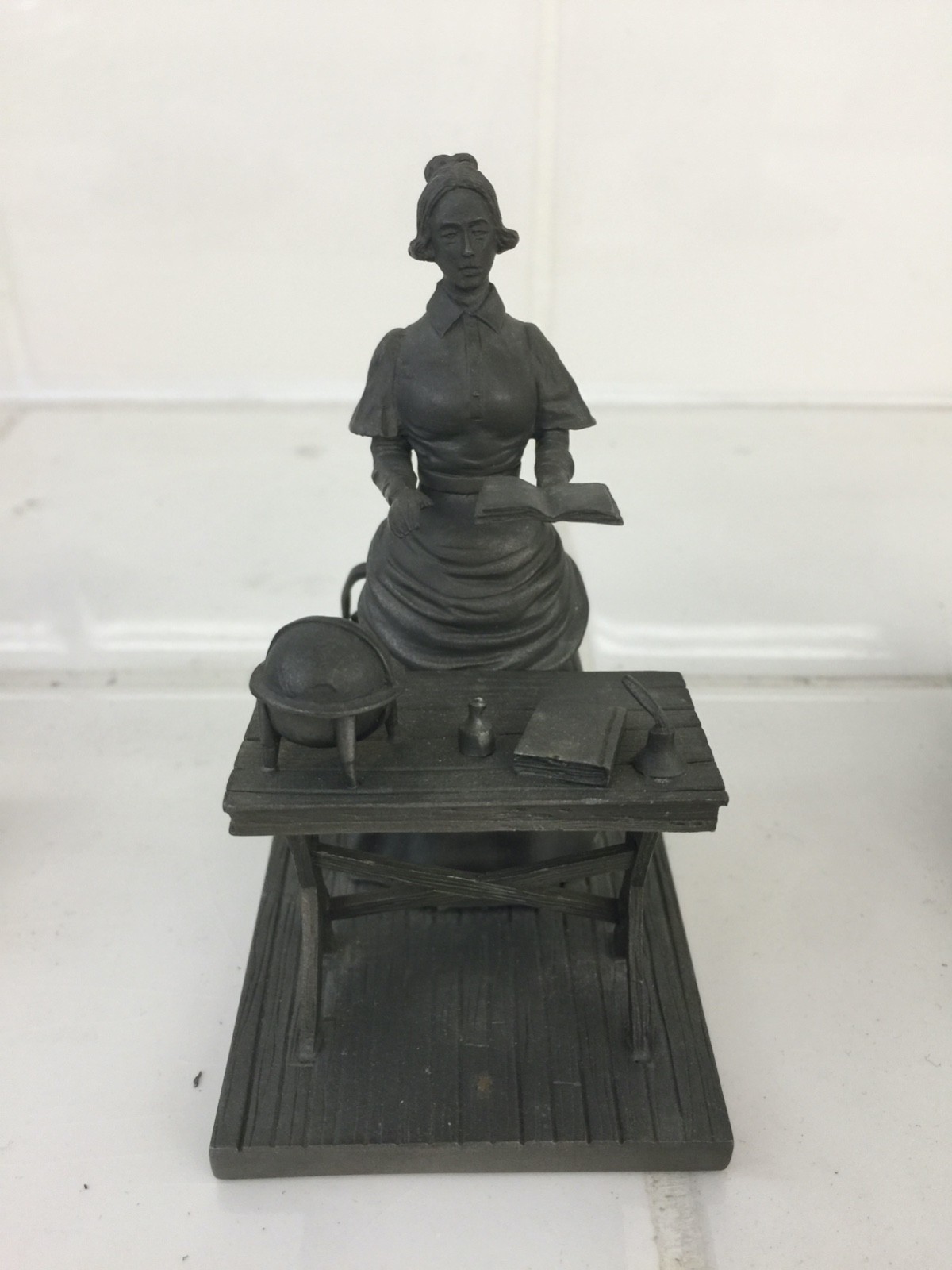 Lot of 3 FRANKLIN MINT 1977 FINE PEWTER SCULPTURE RON HINOTE