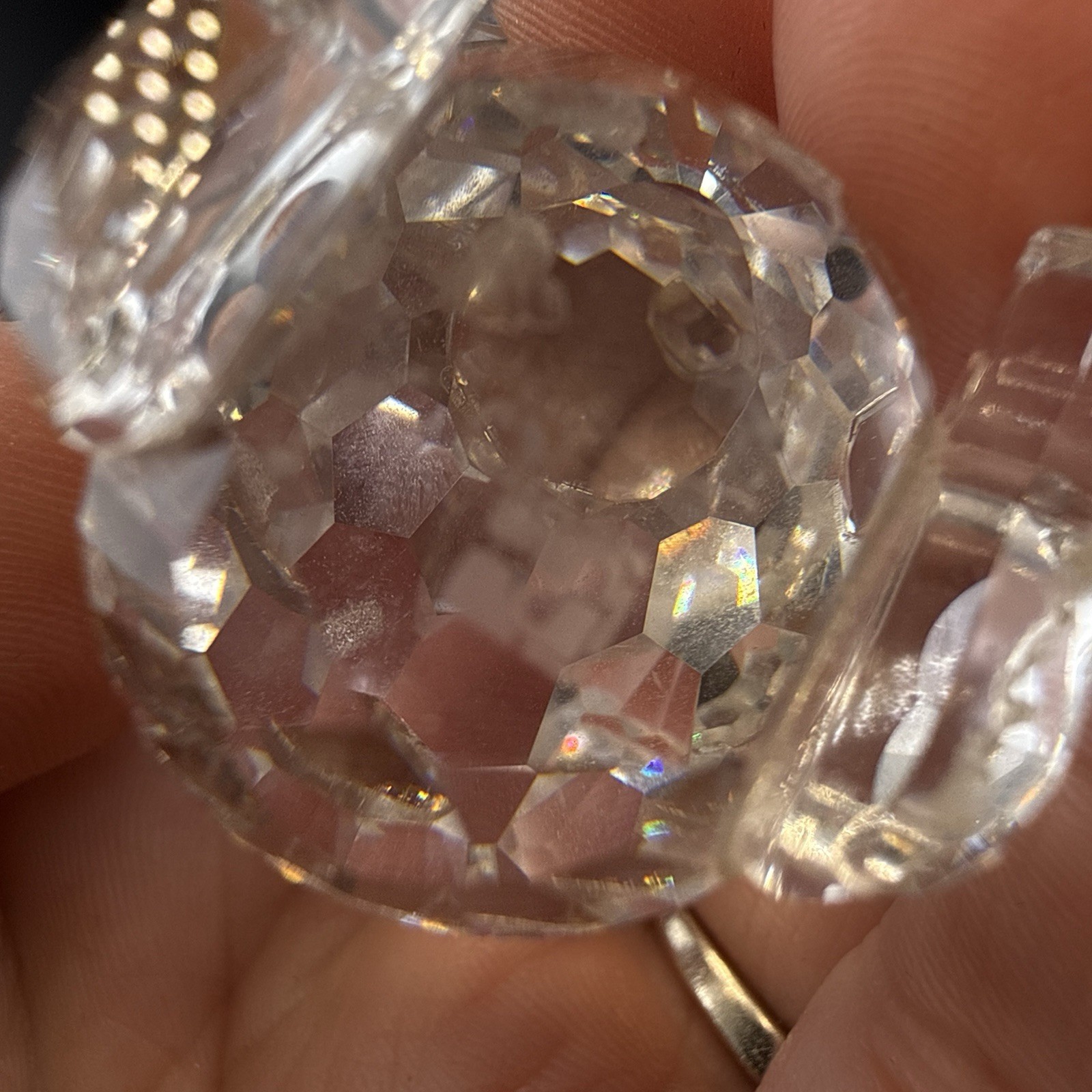 Swarovski Koala Bear Mini Australia Crystal Figurine Box Clear Austria Retired