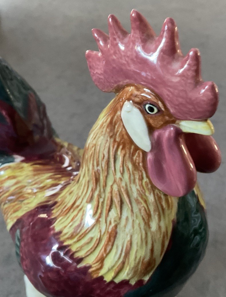 BESWICK :: 1948-54 LEGHORN ROOSTER COCKEREL 10” FIGURINE Gredington ENGLAND