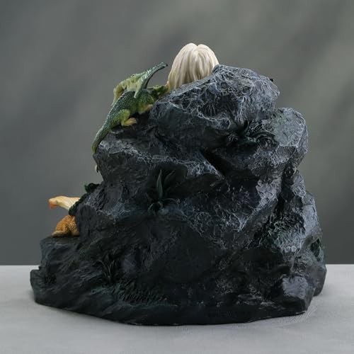 Veronese 5.5″ Maiden and the Dragonlins Hand-Painted Resin Sculpture