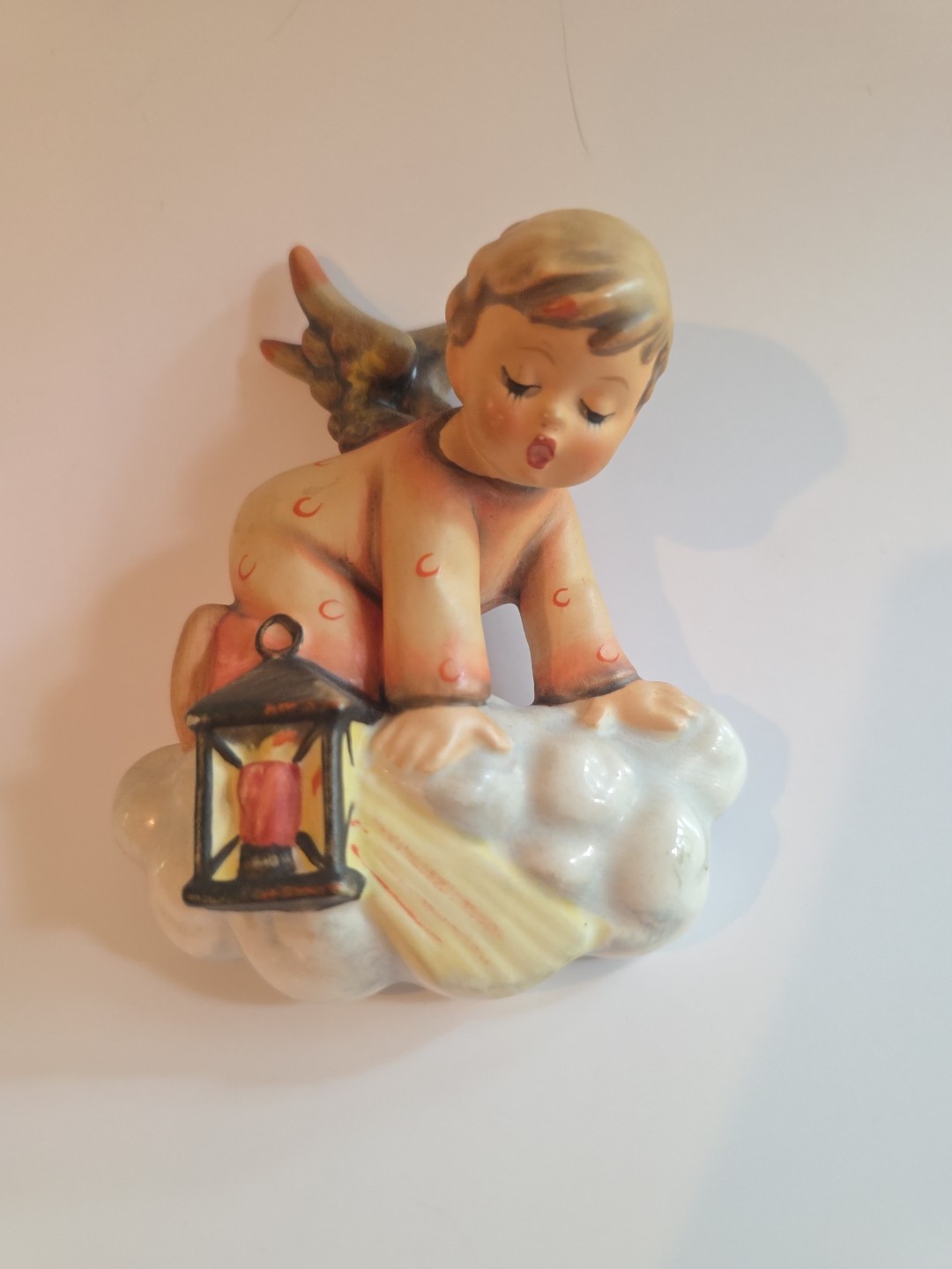 Vintage Goebel Hummel Figurine Wall Plaque “SEARCHING ANGEL” Hum 310 TMK-5