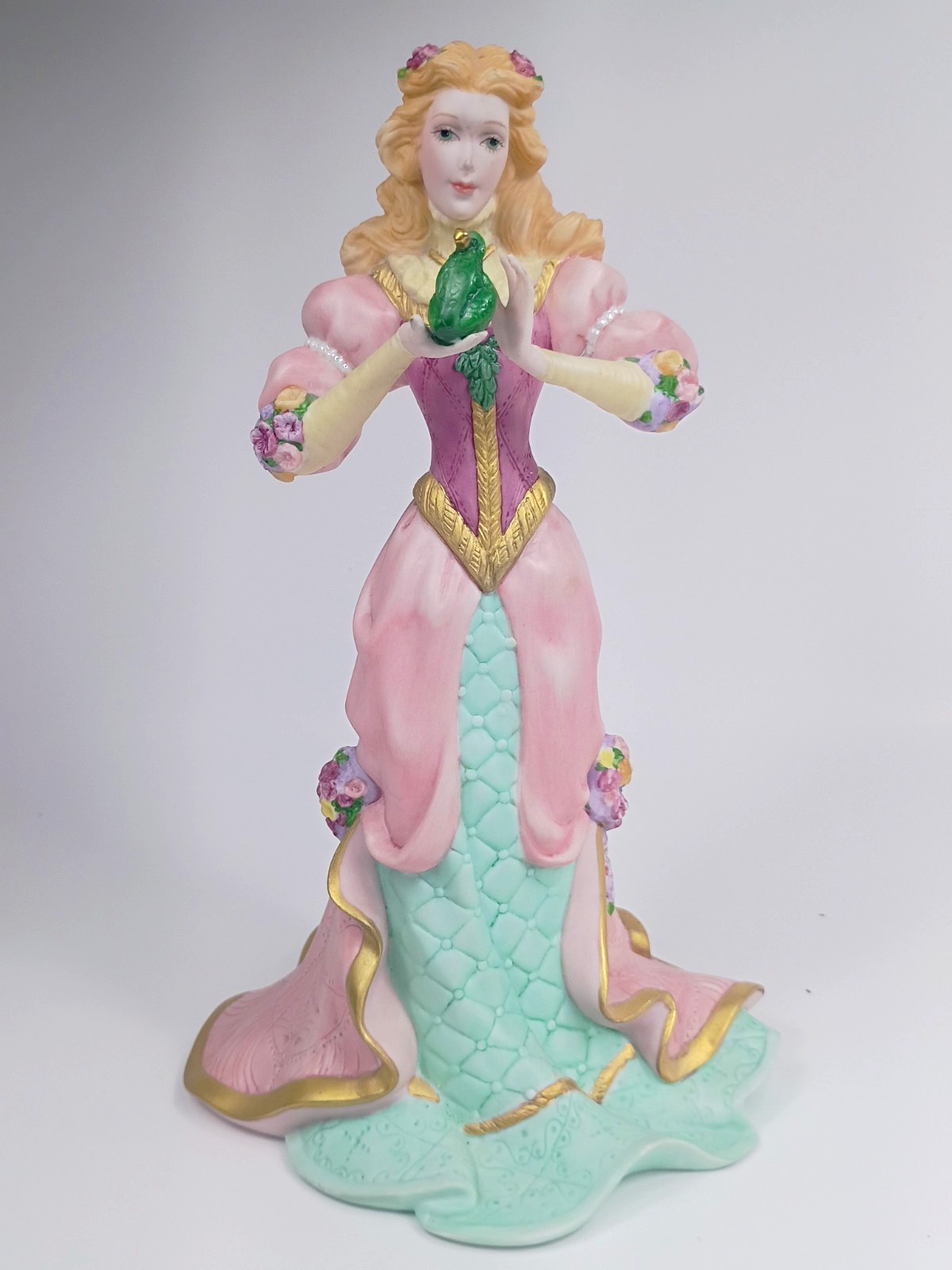 LENOX Legendary Princesses PRINCESS & THE FROG PRINCE Fine China Statue. 1994.