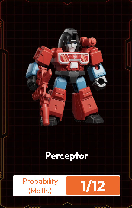 Blokees Transformers Defender Version 06 Mini Model Kit Perceptor 1/12