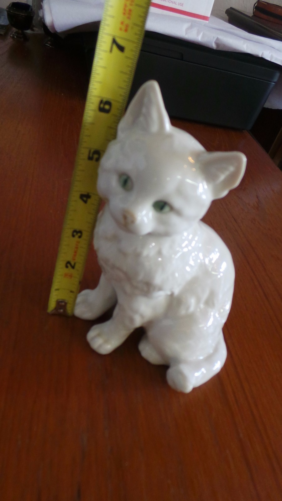 VINTAGE HUTSCHENREUTHER SELB CAT PORCELAIN GERMANY