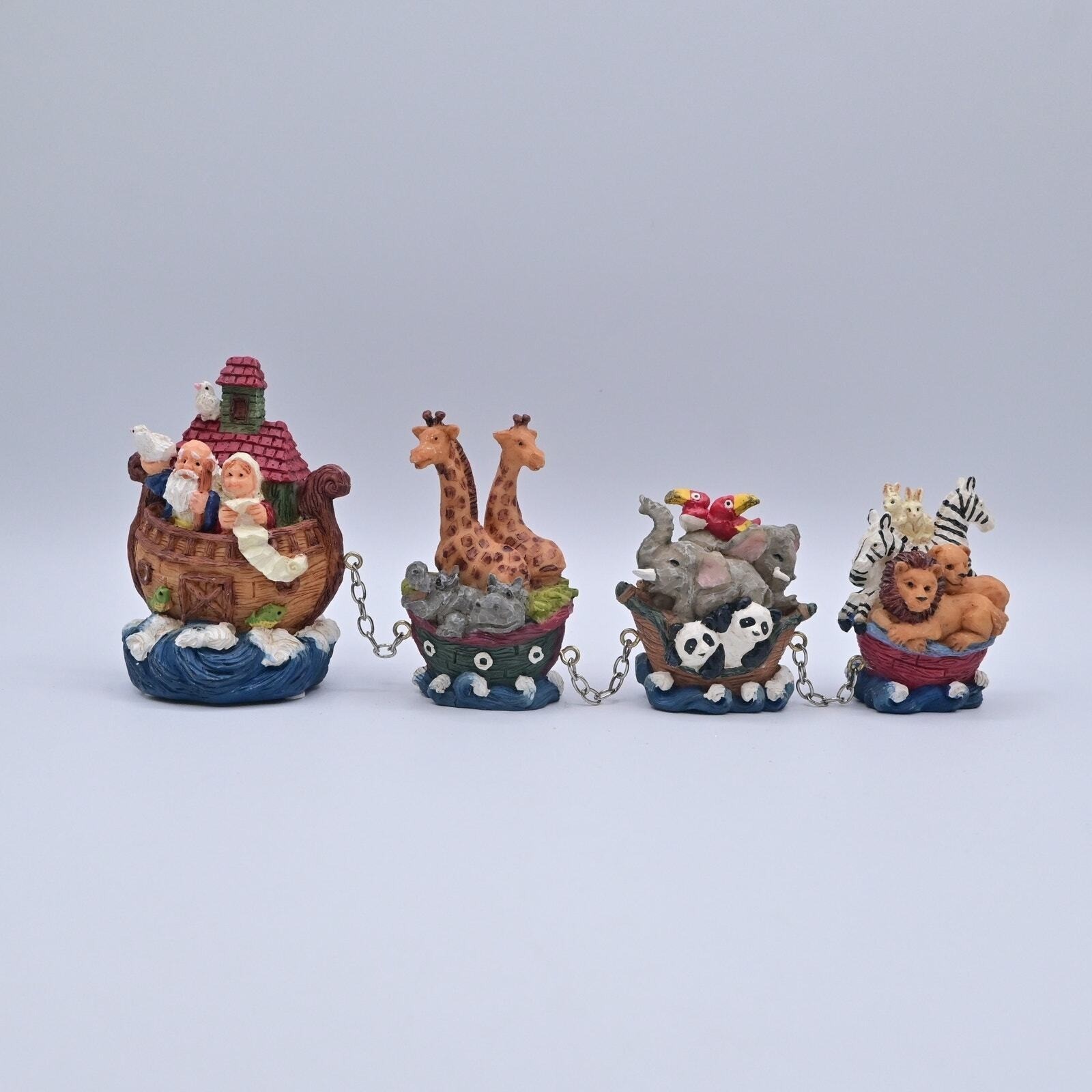 San Francisco Music Box Noah’s Ark Train Figure