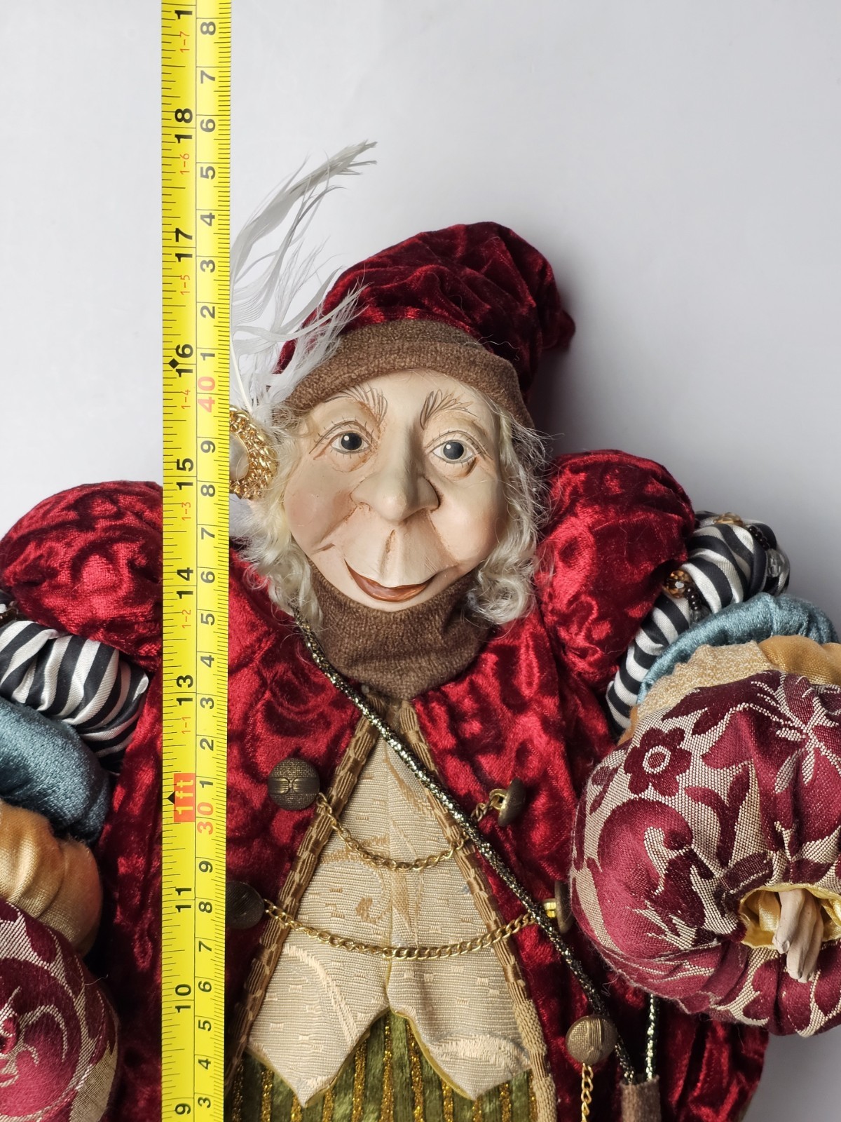 Vintage The Lam Lee Group Shakespearean Jester Fairie Elf Doll Collectable