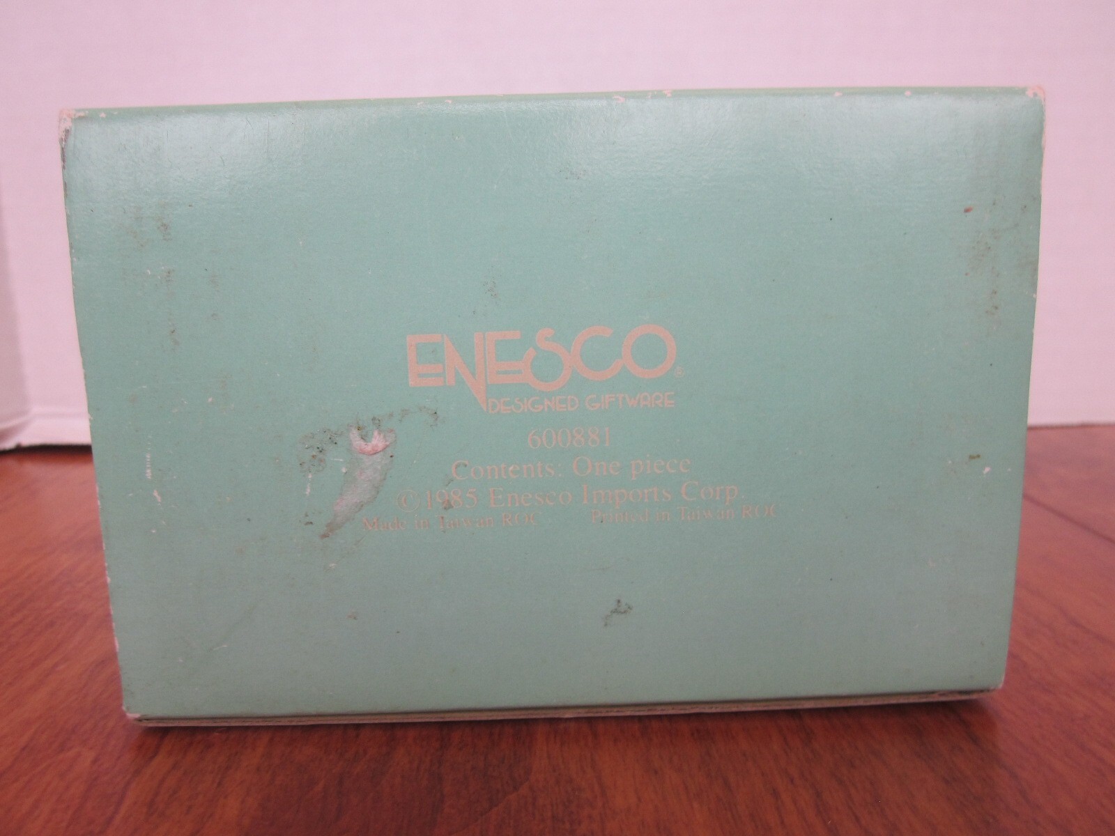 ENESCO 1985 Father and Son Series “FUTURE ALL STAR” Figurine, Original Box, COA