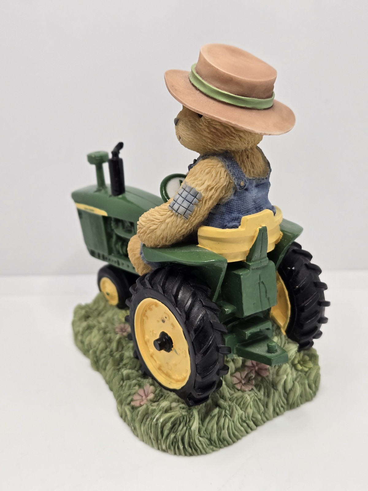 Cherished Teddies CHUCK John Deere Tractor Figurine 811734 You’ve Always Been