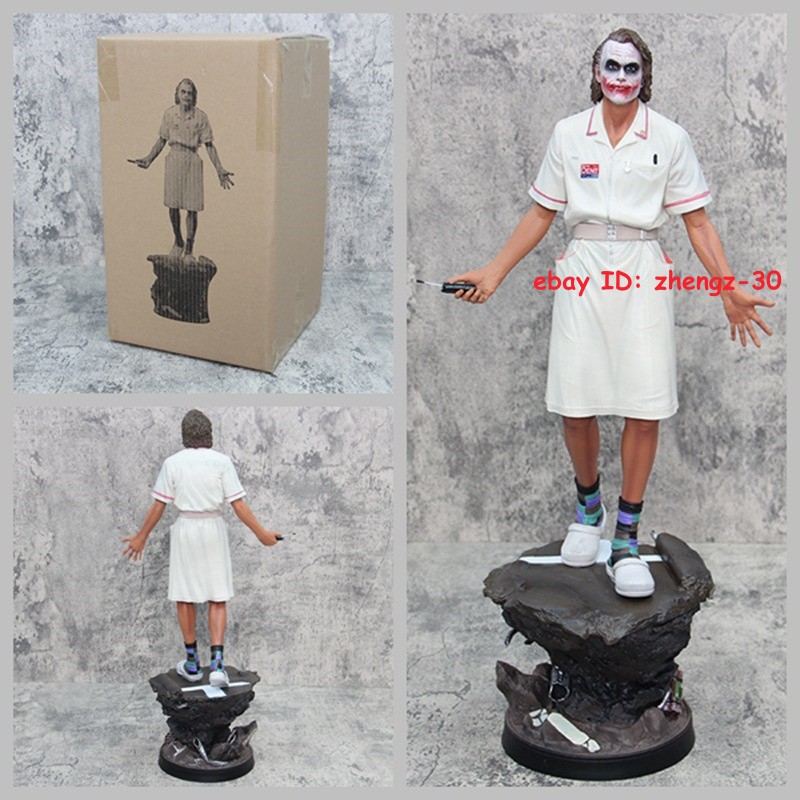H54CM The Dark Knight Joker 1/4 Statue Figure GK Model W/base Collection Gift