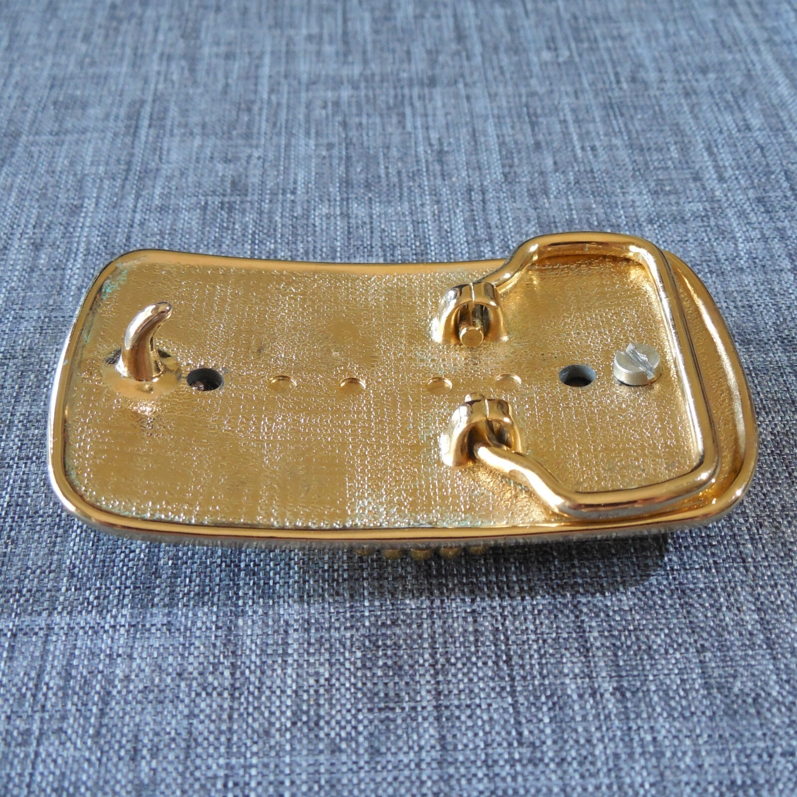1971 Goebel Hummel Heavenly Angel Plate Design Commemorative Belt Buckle #4
