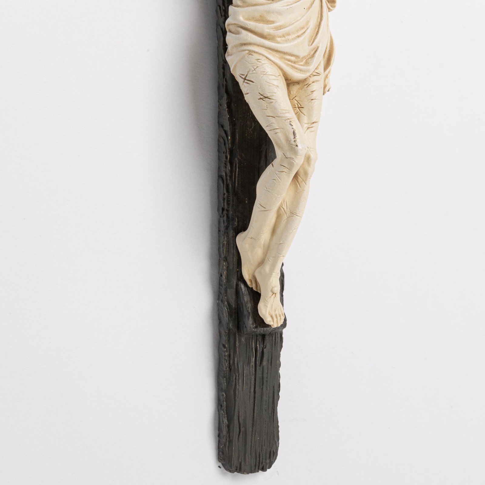 DevotedWalls 10″ H Catholic Realistic Crucifix for Wall,Realistic Jesus Chirs…