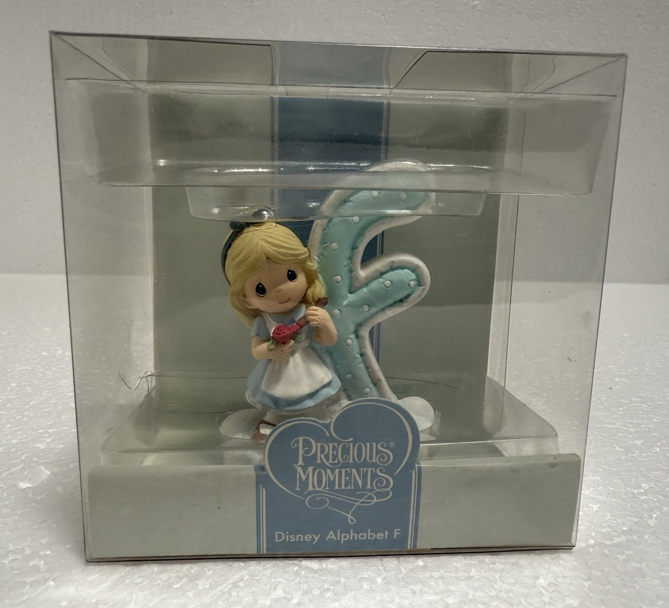Precious Moments Disney Alphabet F 2011 Showcase Collection Figurine Alice