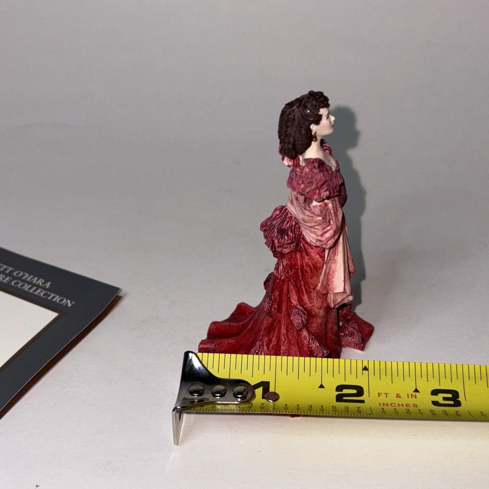 Gone with the Wind Franklin Mint Scarlett O’Hara Figurine Her Passion 1991 3”