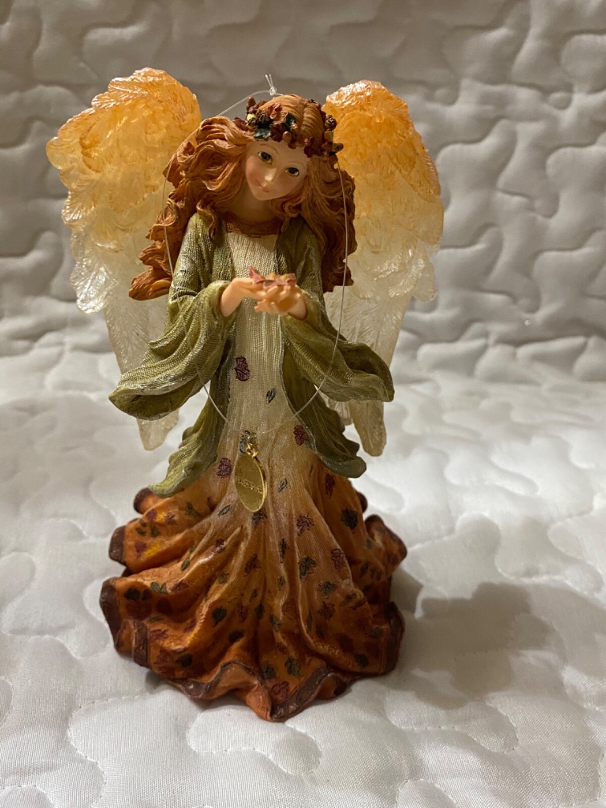 BOYDS CHARMING ANGELS COLLECTION – AUTUMN… ANGEL OF FALL’S SPLENDOR- 1E