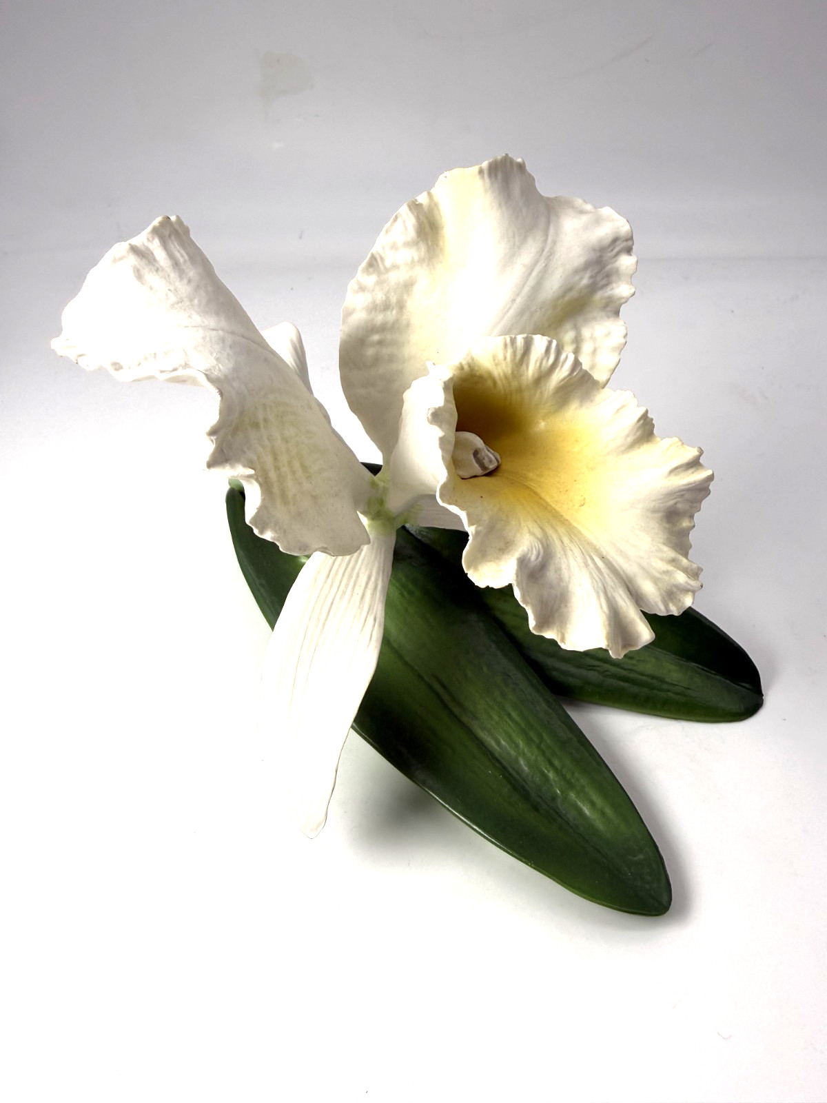 Exquisite The Angel Bells Orchid by Ronald Van Ruyckevelt Porcelain Statue
