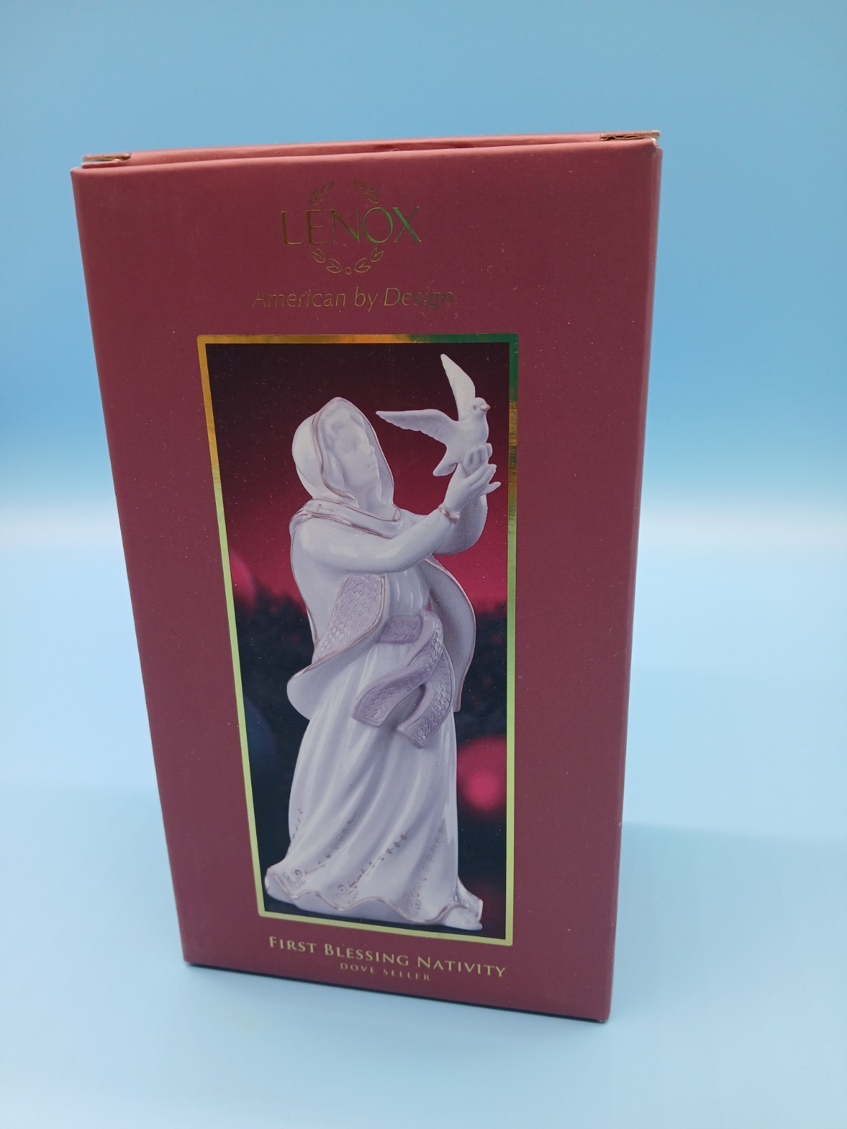 Lenox First Blessing Nativity – DOVE SELLER with Basket