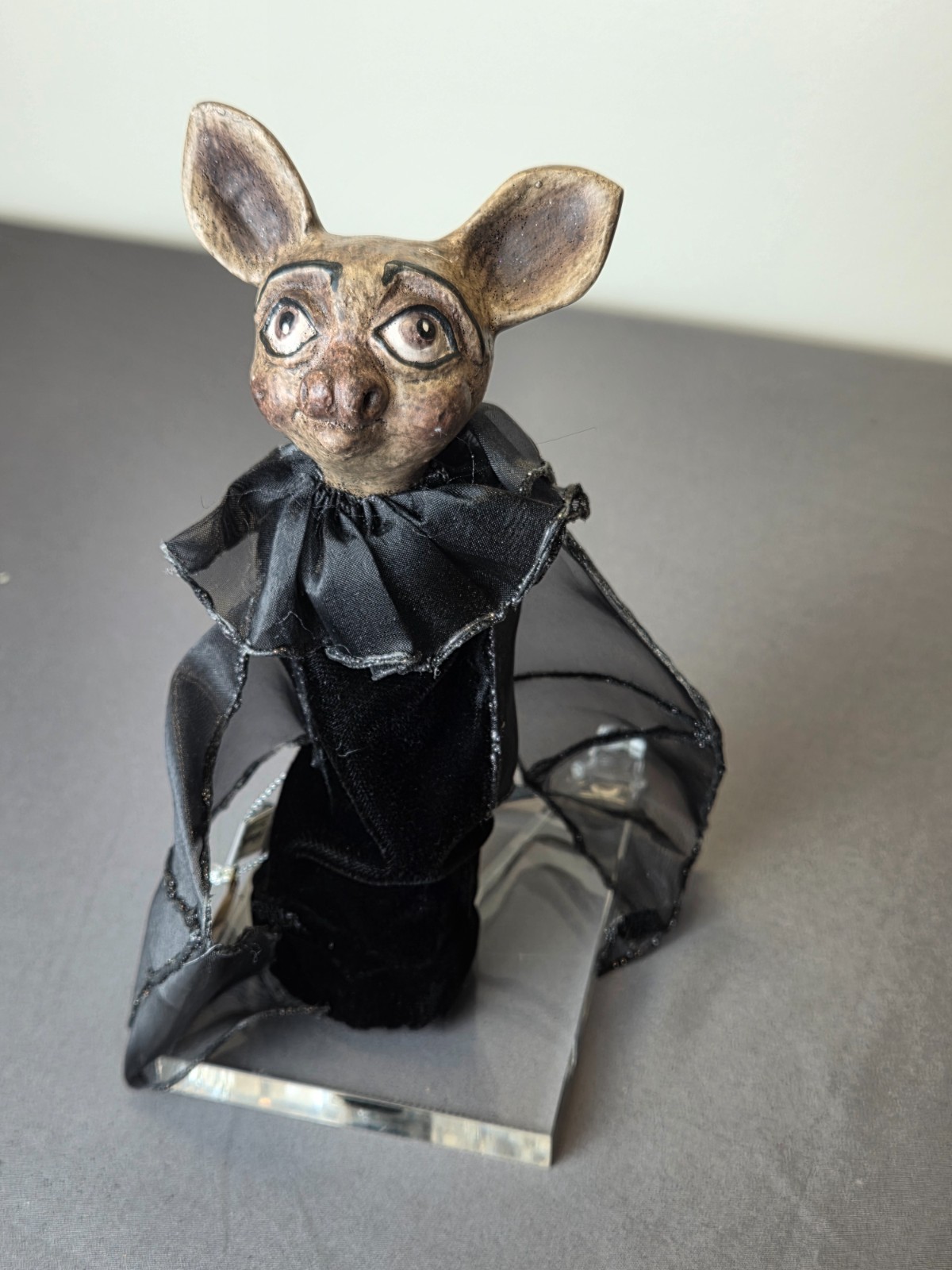 Katherine’s Collection Wayne Kleski Halloween BLK BAT Pouch Decoration Gift Bag?