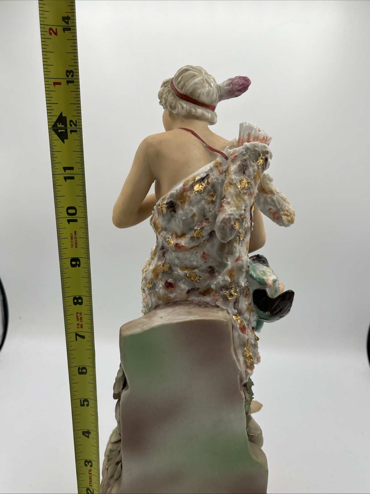 Diana the Huntress Greek Mythology Sylvan China CMD 13.5” Porcelain Lady Statue