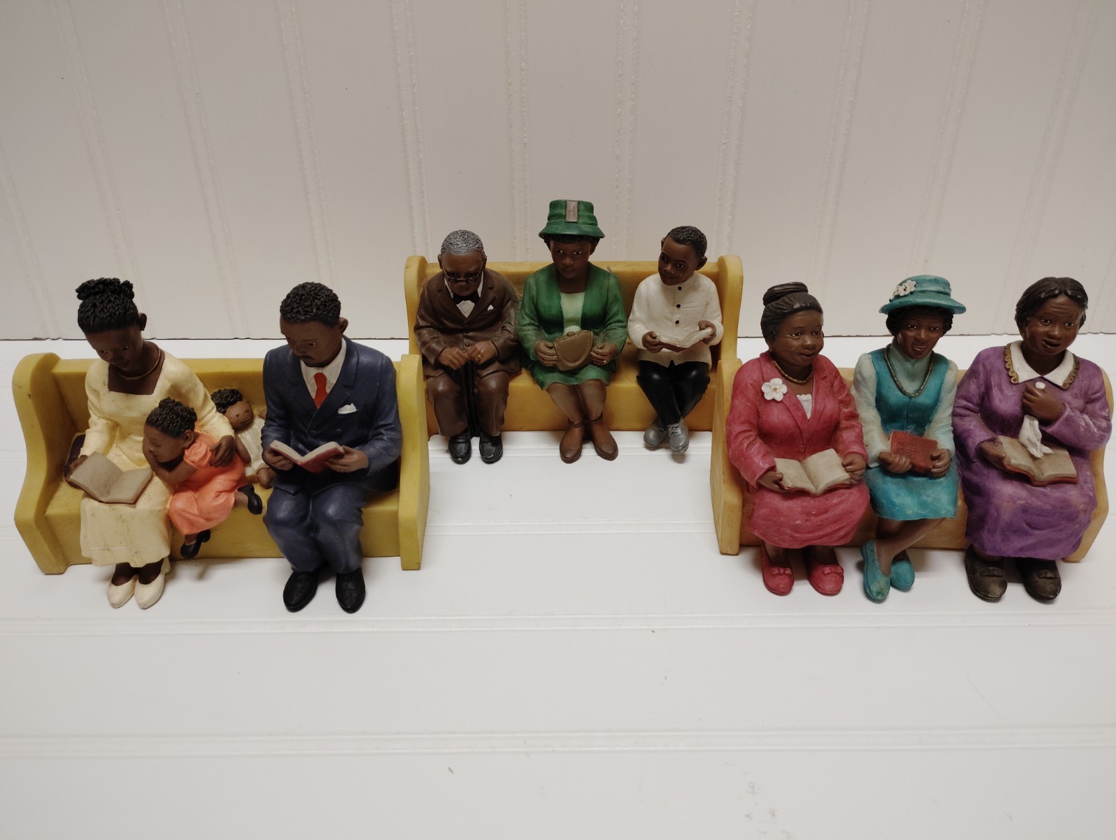 Vintage African American Figures UTI “The Church Collection