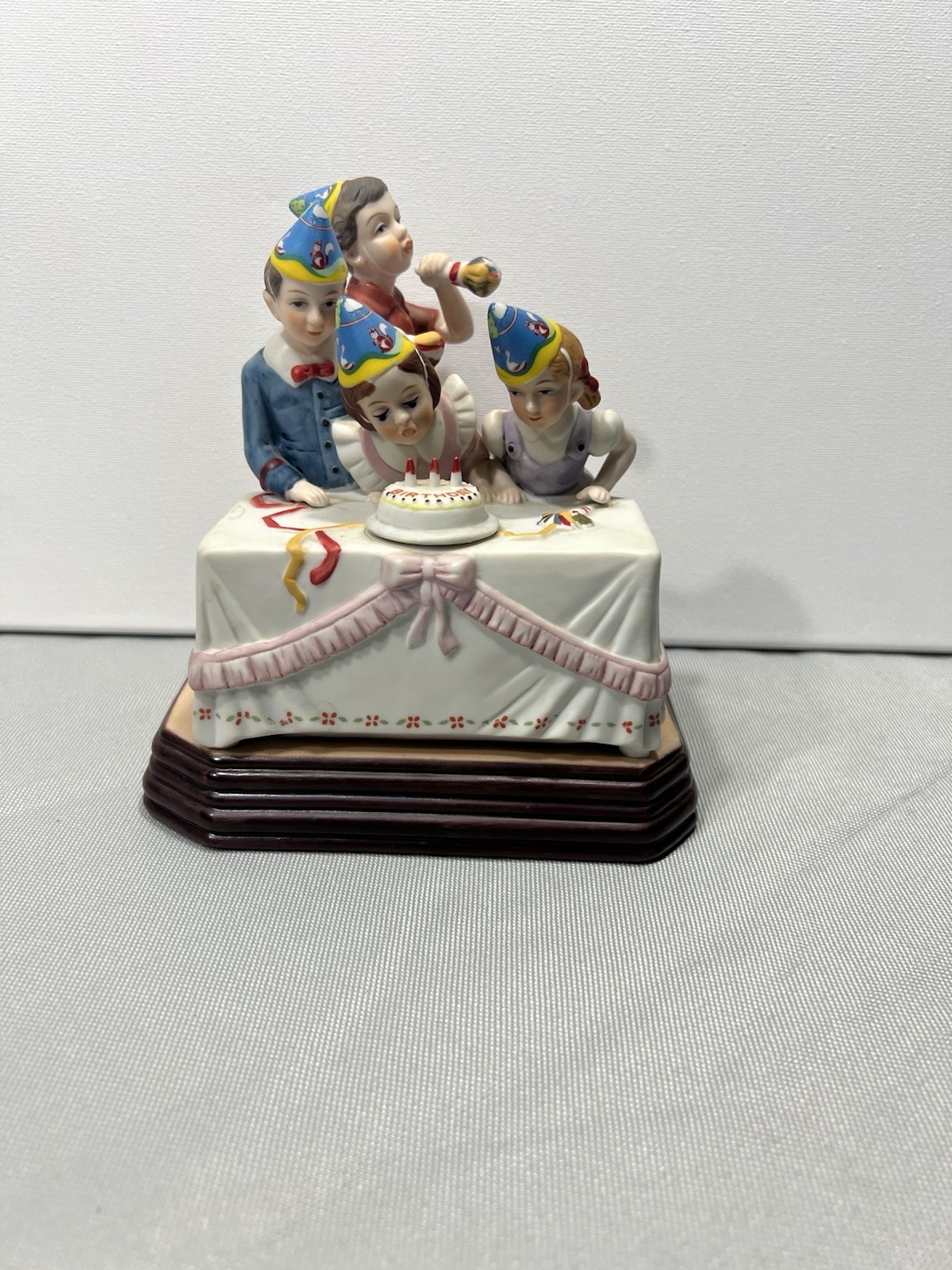 Norman Rockwell “Birthday Party” Music Box Figurine