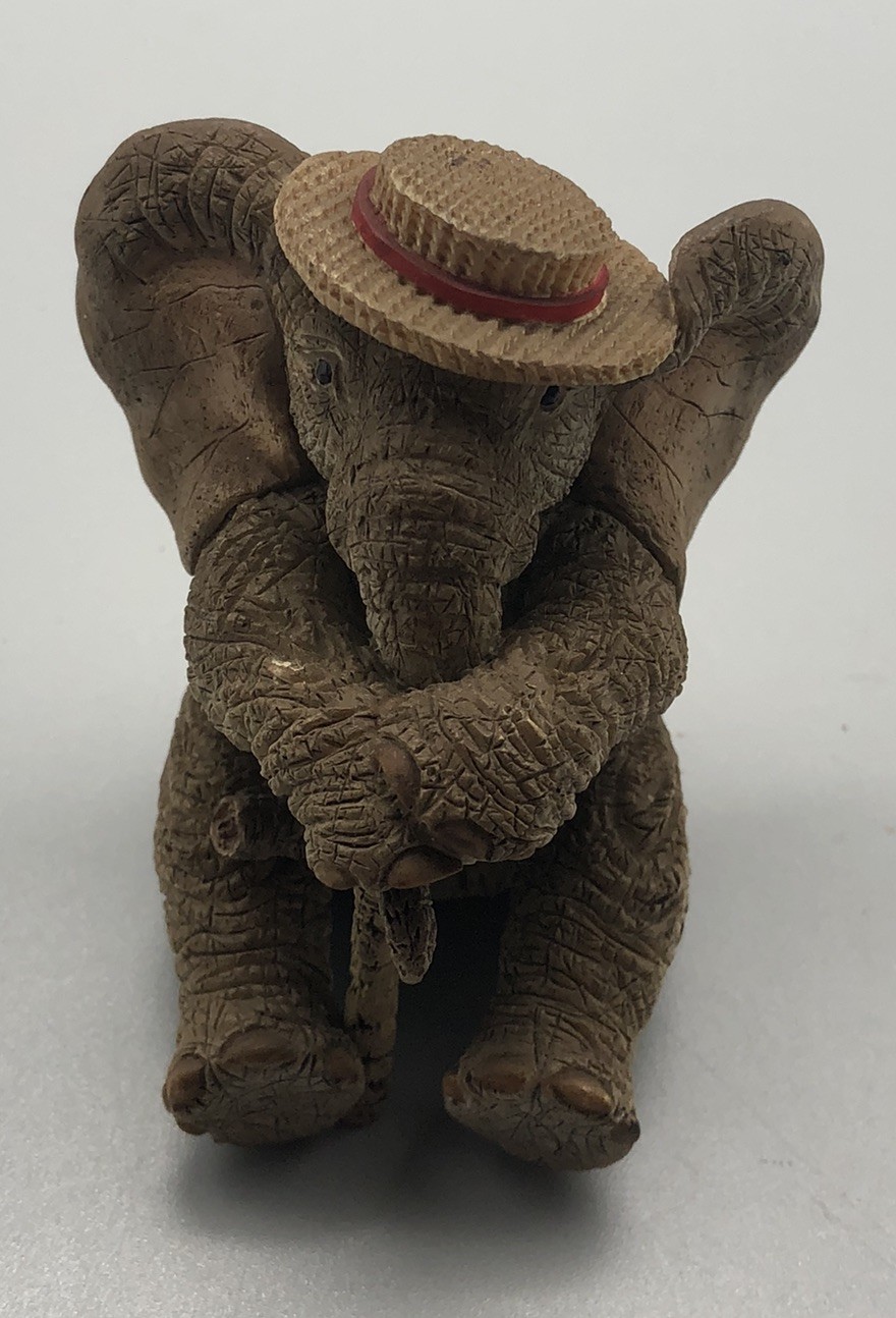 Tuskers Elephant When I Was A Boy Figurine