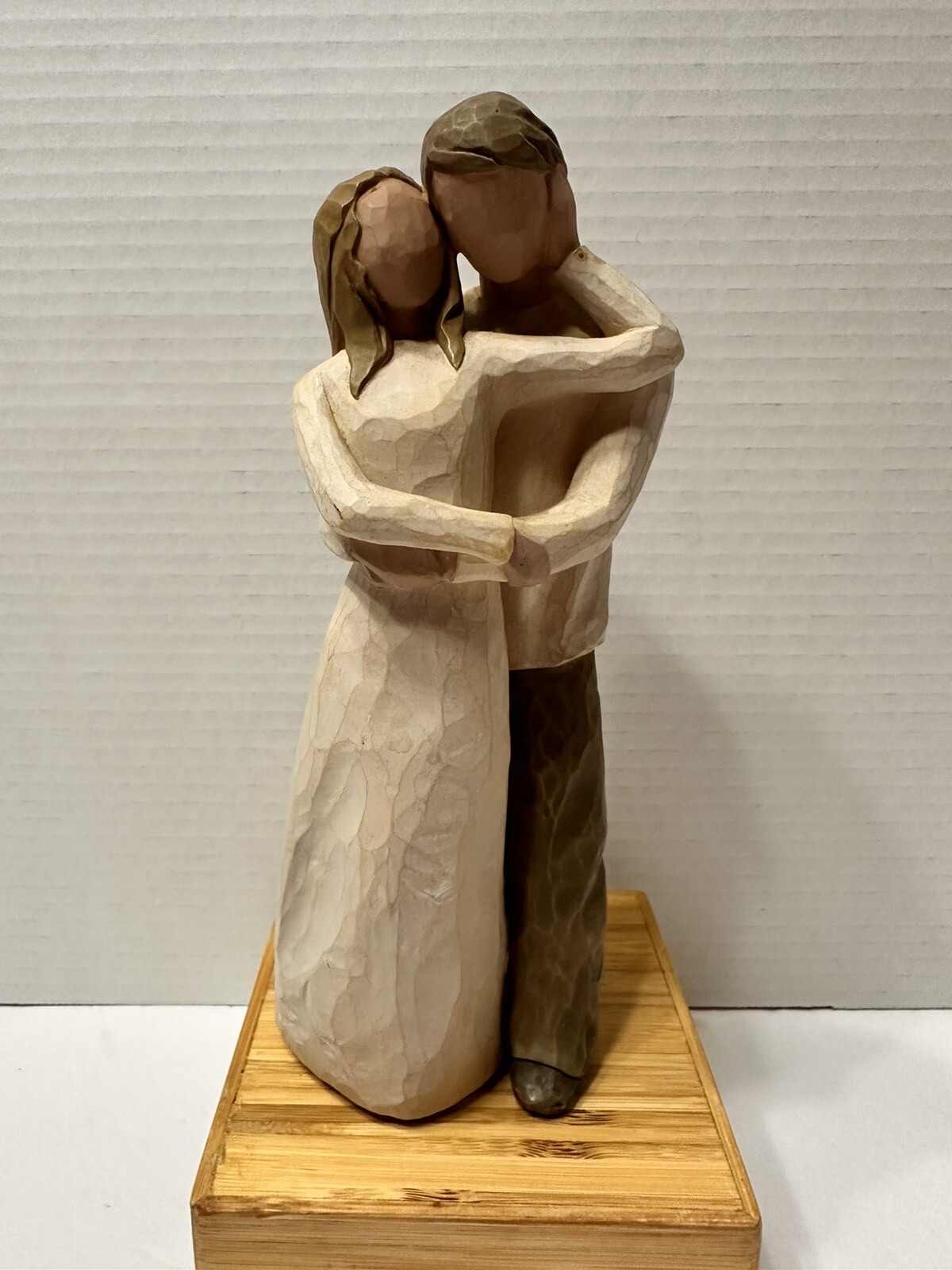 VTG Willow Tree “Together” Figurine Sculpture 2000 Susan Lordi, Family Couple 9″