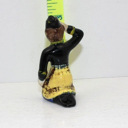 Vintage Scottish Highlander Kilt Ceramic Figurine Made in Japan Great Condition