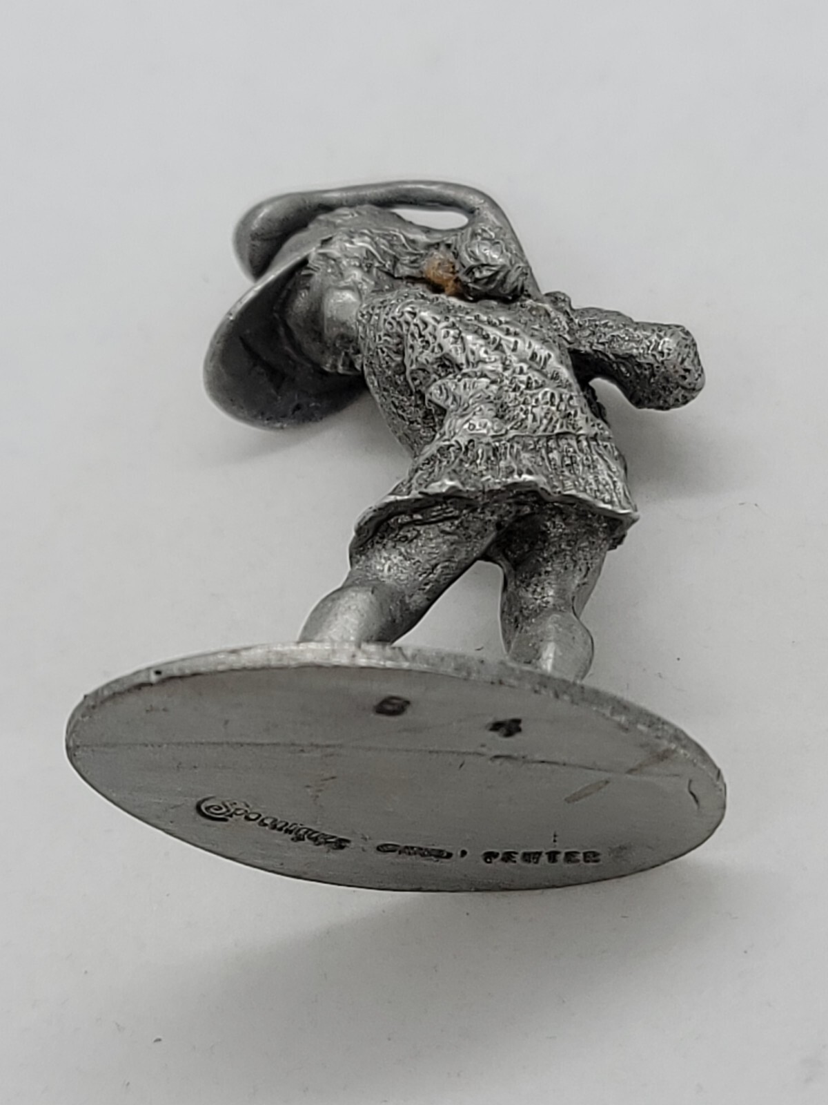 Spoontiques Female Golfer Pewter B4 VTG 1990 Figurine Mini Minature