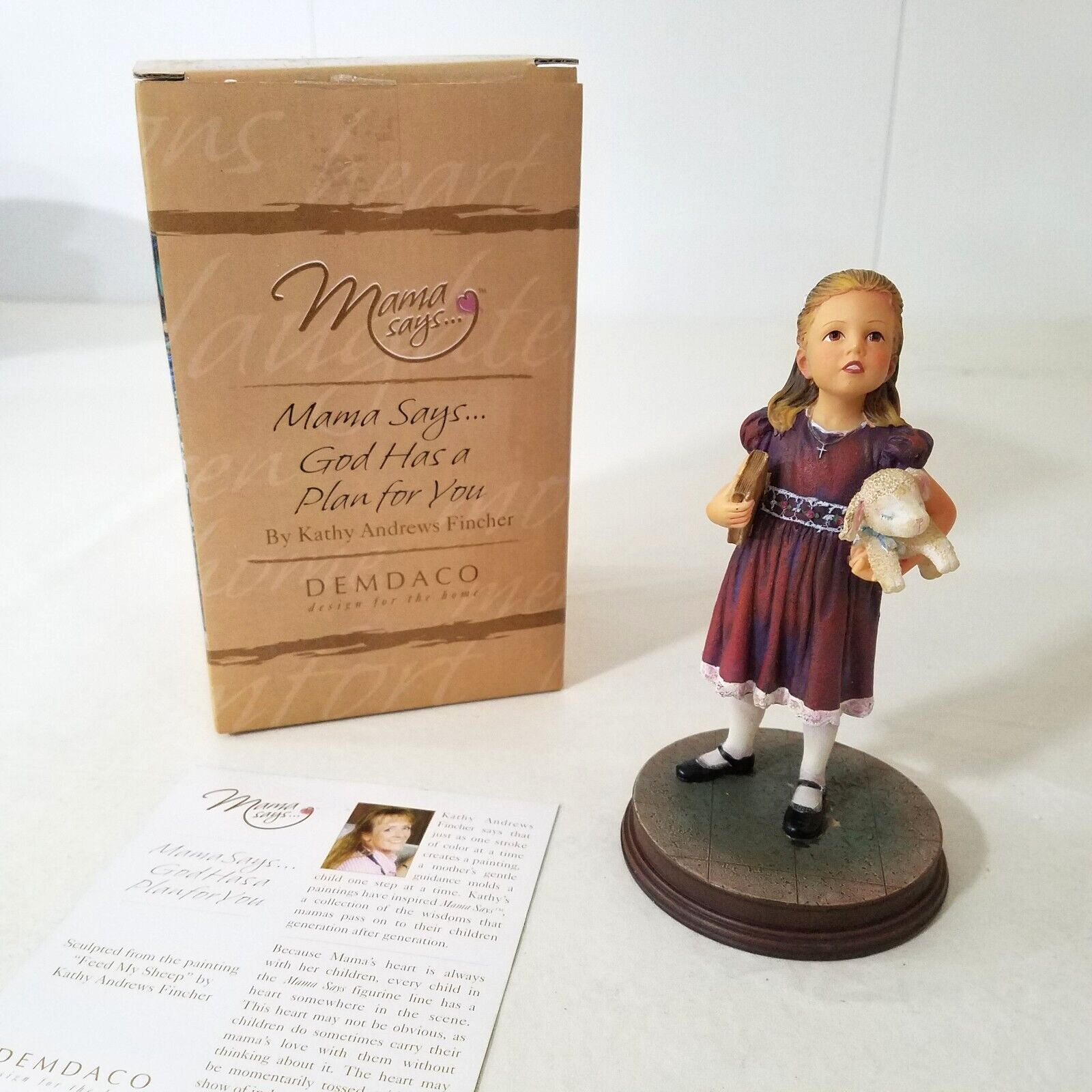 Demdaco, Kathy Andrews Fincher, GOD HAS A PLAN FOR YOU, 55019, 2004