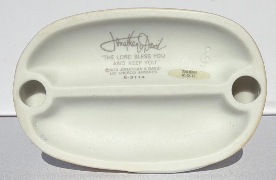 Precious Moments E-3114 The Lord Bless You Keep You 1991 Vessel Mark Wedding