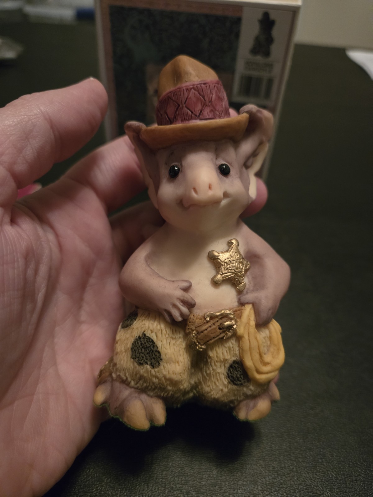 Whimsical World of Pocket Dragons – Hopalong Gargoyle – Real Musgrave Boxed 1996